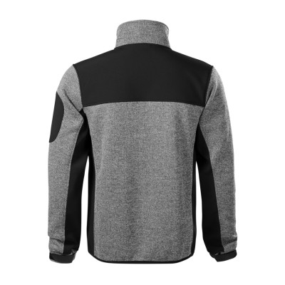 Softshellová bunda pánská 550 Casual  - C3 knit light gray