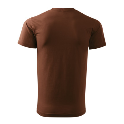 Tričko pánské 129 Basic  - 38 čokoládová