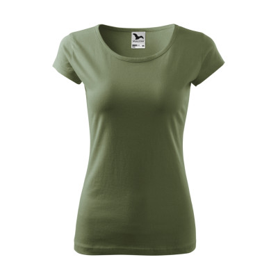 Tričko dámské 122 Pure  - 09 khaki
