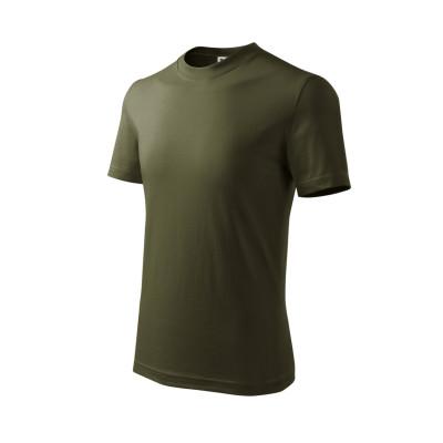 Tričko dětské 138 Basic  - 69 military