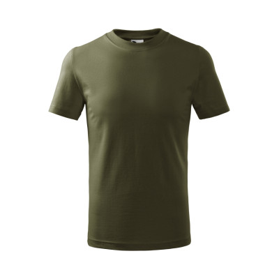Tričko dětské 138 Basic  - 69 military