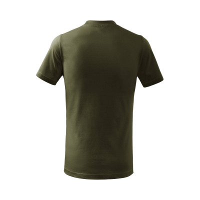 Tričko dětské 138 Basic  - 69 military