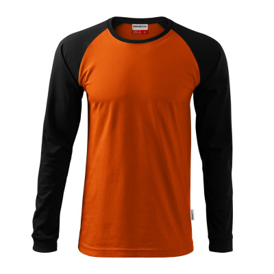 Triko unisex 130 Street LS  - 11 oranžová