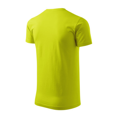 Tričko pánské 129 Basic  - 62 limetková