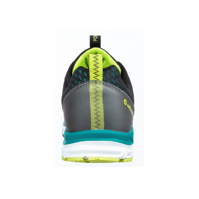 Polobotky unisex S24 AER55 IMPULSE BLACK BLUE LOW  - B1 černá