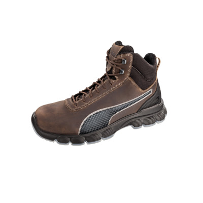 Kotníkové pánská S14 CONDOR BROWN MID  - B9 tmavě hnědá