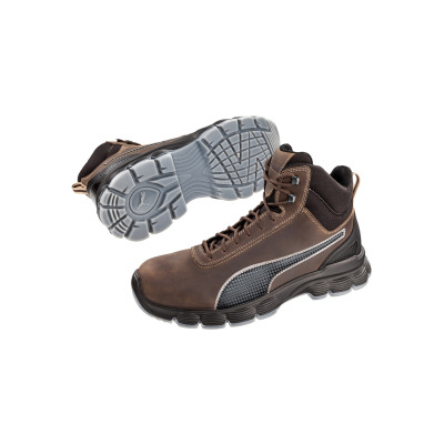 Kotníkové pánská S14 CONDOR BROWN MID  - B9 tmavě hnědá