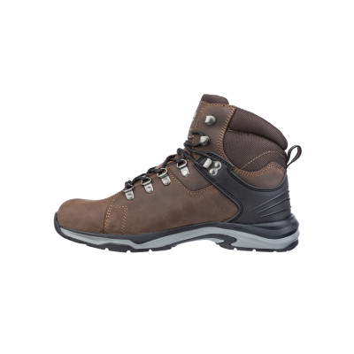 Kotníkové unisex S38 BRIONE CTX MID  - B9 tmavě hnědá