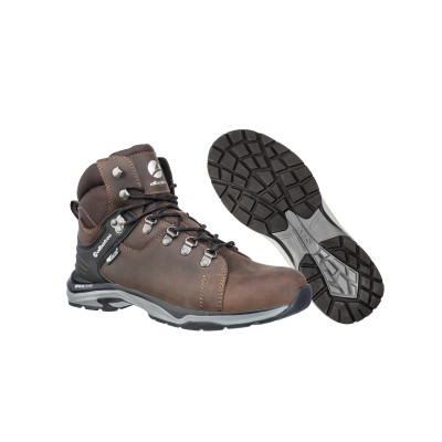 Kotníkové unisex S38 BRIONE CTX MID  - B9 tmavě hnědá
