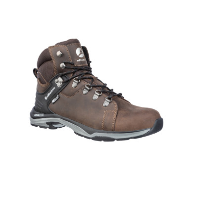 Kotníkové unisex S38 BRIONE CTX MID  - B9 tmavě hnědá