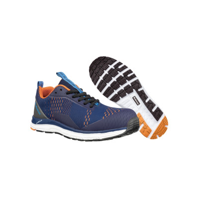 Polobotky unisex S25 AER55 IMPULSE BLUE ORANGE LOW  - B5 modrá