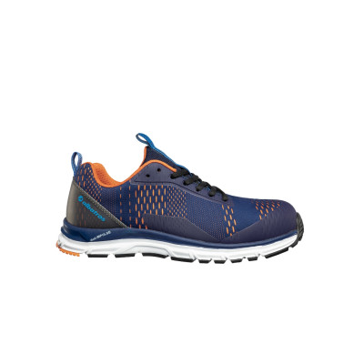 Polobotky unisex S25 AER55 IMPULSE BLUE ORANGE LOW  - B5 modrá