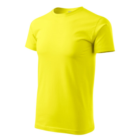 Tričko pánské 129 Basic  - 96 citronová