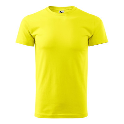 Tričko pánské 129 Basic  - 96 citronová
