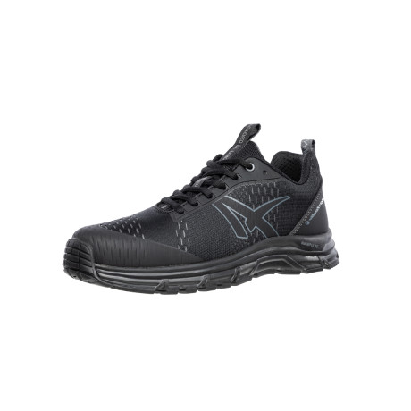Polobotky unisex S26 AER55 ST BLACK LOW  - B1 černá