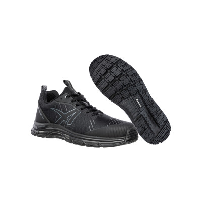 Polobotky unisex S26 AER55 ST BLACK LOW  - B1 černá