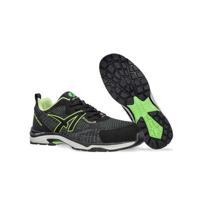 Polobotky unisex S43 SPLENDID GREEN GH LOW  - B1 černá