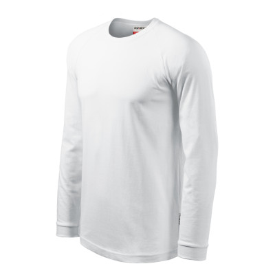 Triko unisex 130 Street LS  - 00 bílá
