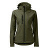 Softshell: 94 % polyester, 6 % elastan
TPU membrána
Micro fleece: 100 % polyester, antipilingová úprava
voděodolnost 14 000 mm, prodyšnost 2 000 g/m²/24 hodVeľkostná tabuľka