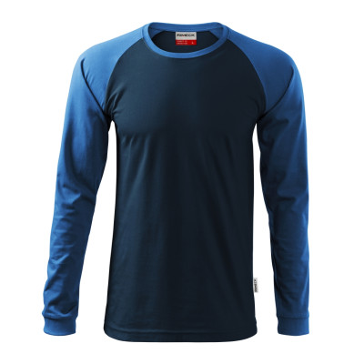 Triko unisex 130 Street LS  - 02 námořní modrá