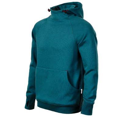 Mikina pánská W43 Vertex Hoodie  - 93 petrolejová