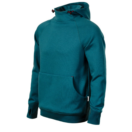Mikina pánská W43 Vertex Hoodie  - 93 petrolejová