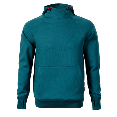 Mikina pánská W43 Vertex Hoodie  - 93 petrolejová