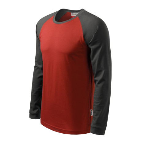 Triko unisex 130 Street LS  - 23 marlboro červená
