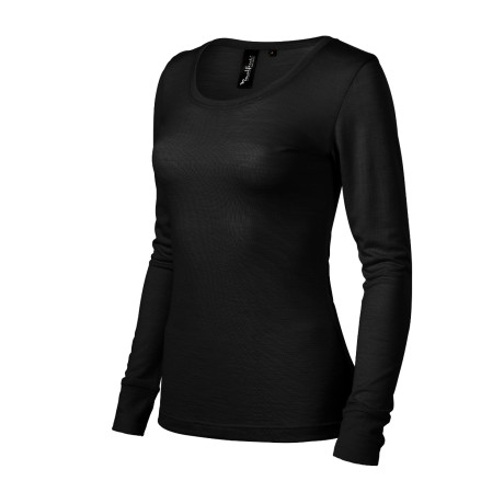 Triko dámské 160 Merino Rise LS  - 01 černá