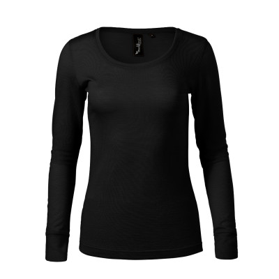 Triko dámské 160 Merino Rise LS  - 01 černá