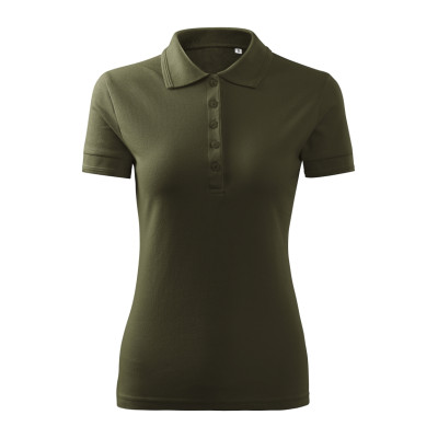 Polokošile dámská F10 Pique Polo Free  - 69 military