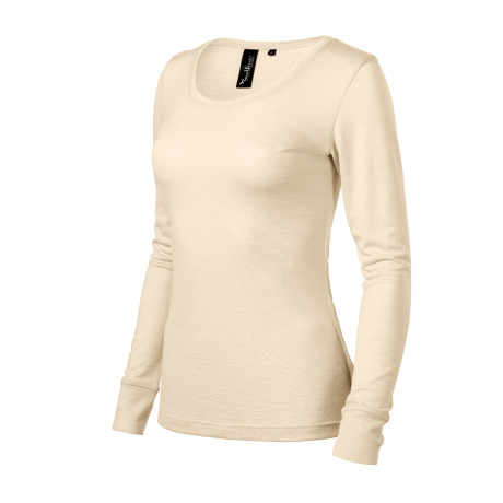Triko dámské 160 Merino Rise LS  - 21 mandlová