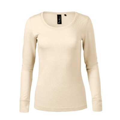 Triko dámské 160 Merino Rise LS  - 21 mandlová