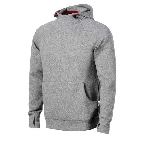 Mikina pánská W43 Vertex Hoodie  - 12 tmavě šedý melír