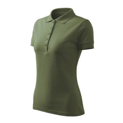 Polokošile dámská F10 Pique Polo Free  - 09 khaki
