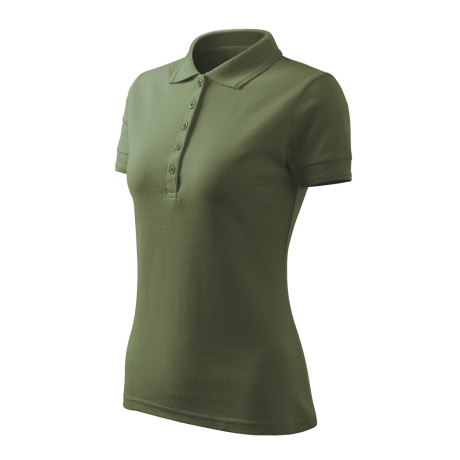 Polokošile dámská F10 Pique Polo Free  - 09 khaki