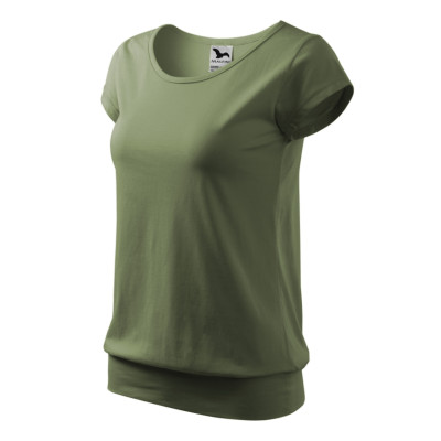 Tričko dámské 120 City  - 09 khaki