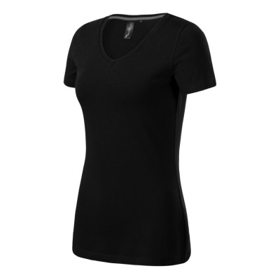 Tričko dámské 701 Action V-neck  - 01 černá