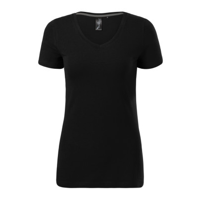Tričko dámské 701 Action V-neck  - 01 černá