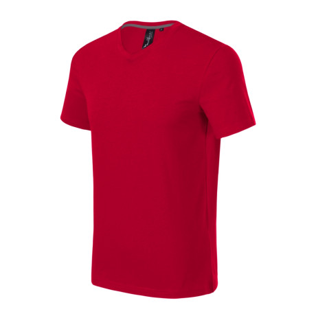 Tričko pánské 700 Action V-neck  - 71 formula red