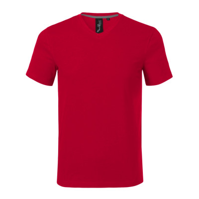 Tričko pánské 700 Action V-neck  - 71 formula red