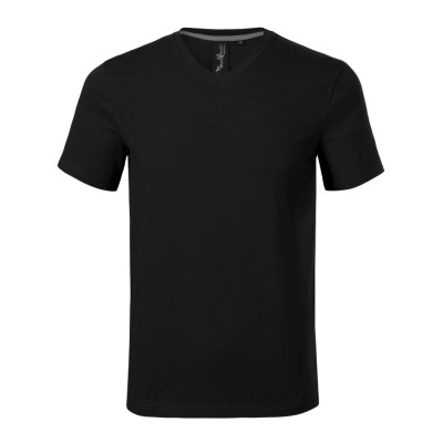 Tričko pánské 700 Action V-neck  - 01 černá