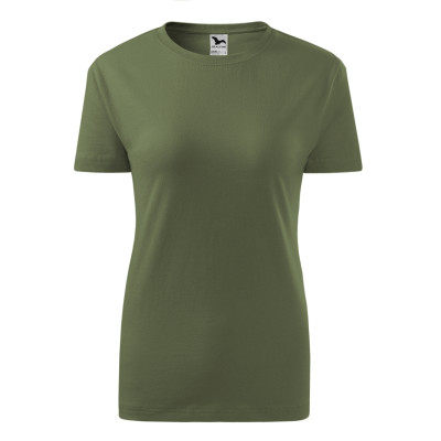 Tričko dámské 133 Classic New  - 09 khaki