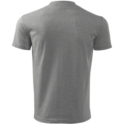 Tričko unisex 101 Classic  - 12 tmavě šedý melír