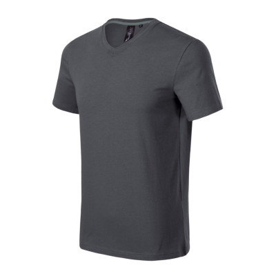 Tričko pánské 700 Action V-neck  - 83 light anthracite