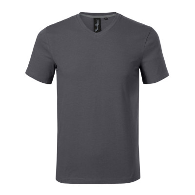Tričko pánské 700 Action V-neck  - 83 light anthracite