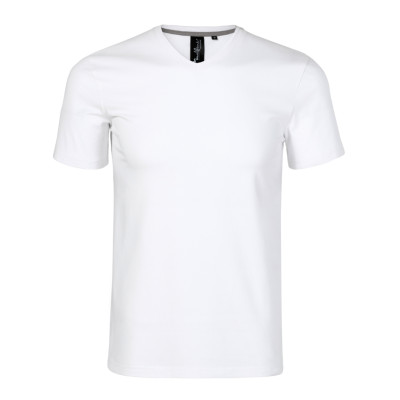 Tričko pánské 700 Action V-neck  - 00 bílá